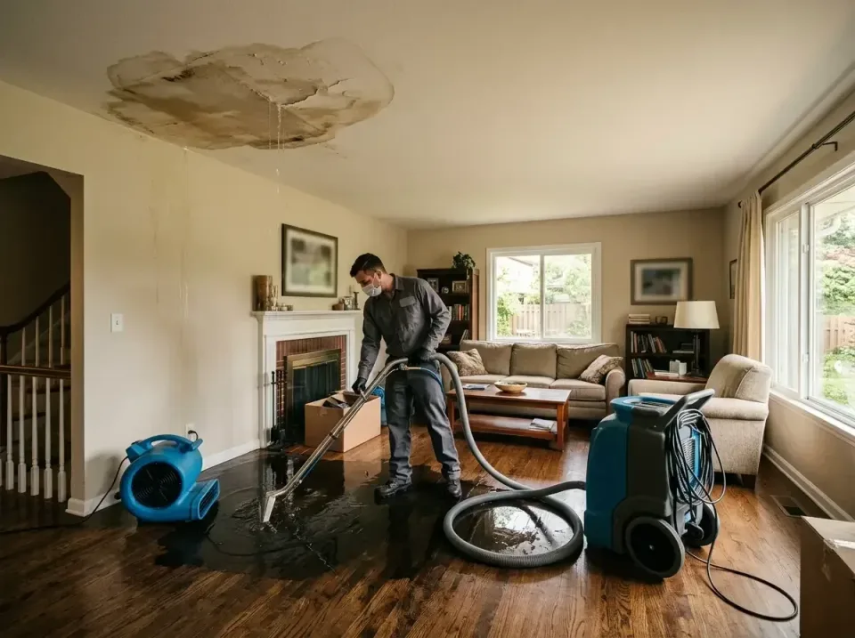 attic-pipe-burst-ceiling-drip-008 — frequently asked questions, Water Damage Restoration & Carpet Care in Pemberton Heights,…
